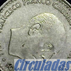Moneda de 1 peseta “rubia”. 1966 estrella del 75 (A002.005)